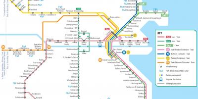 Metro Dablin mapu